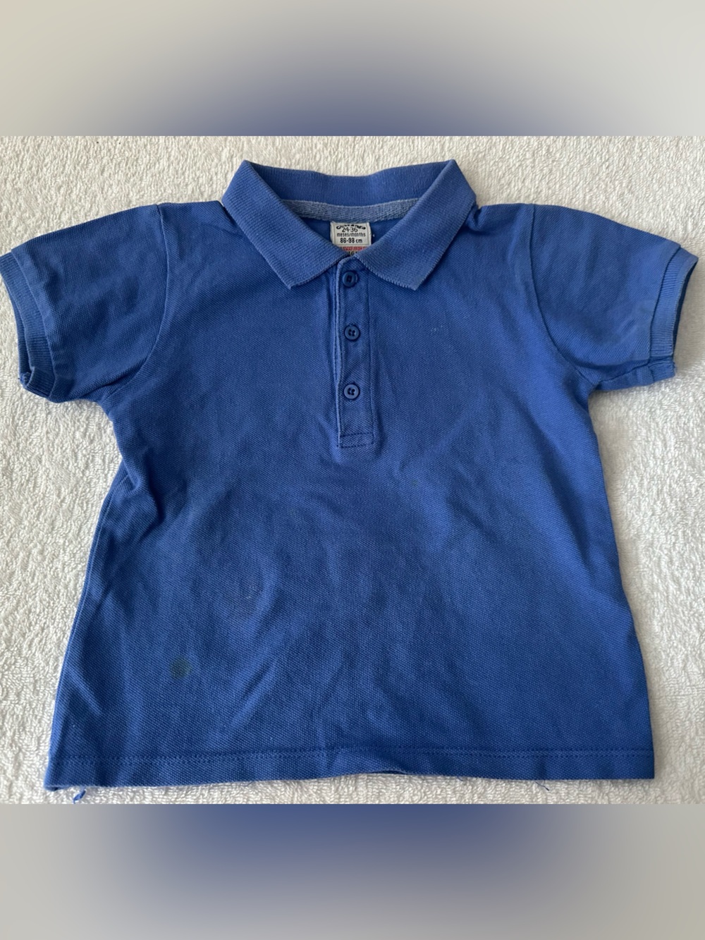 Classic Boys Polo Shirt in Royal Blue